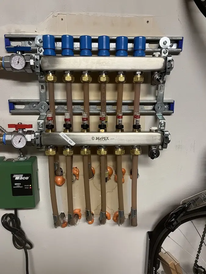 Plumber performing Leak Detection at a residential property in Vestavia Hills